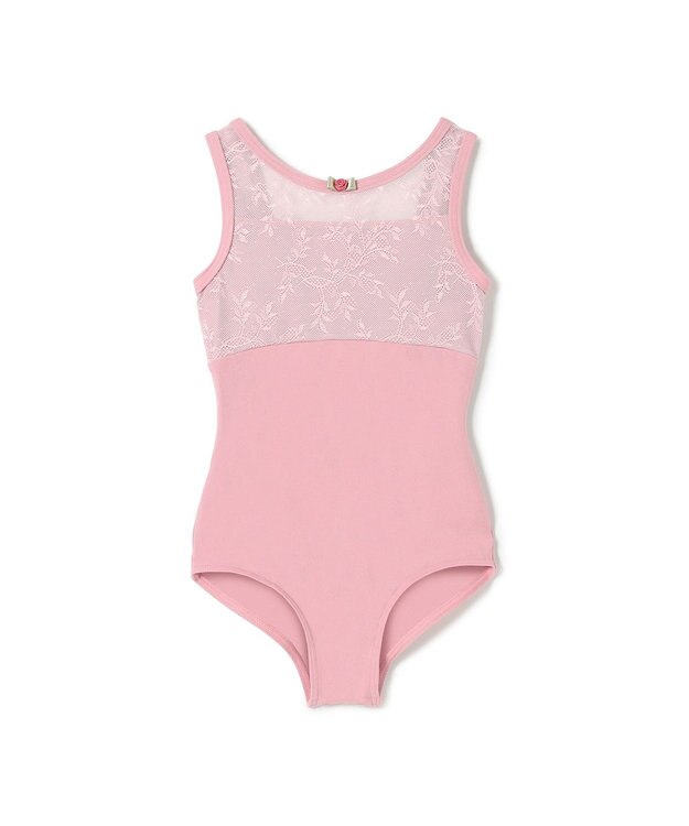 Chacott ノースリーブレオタード グレイッシュローズ