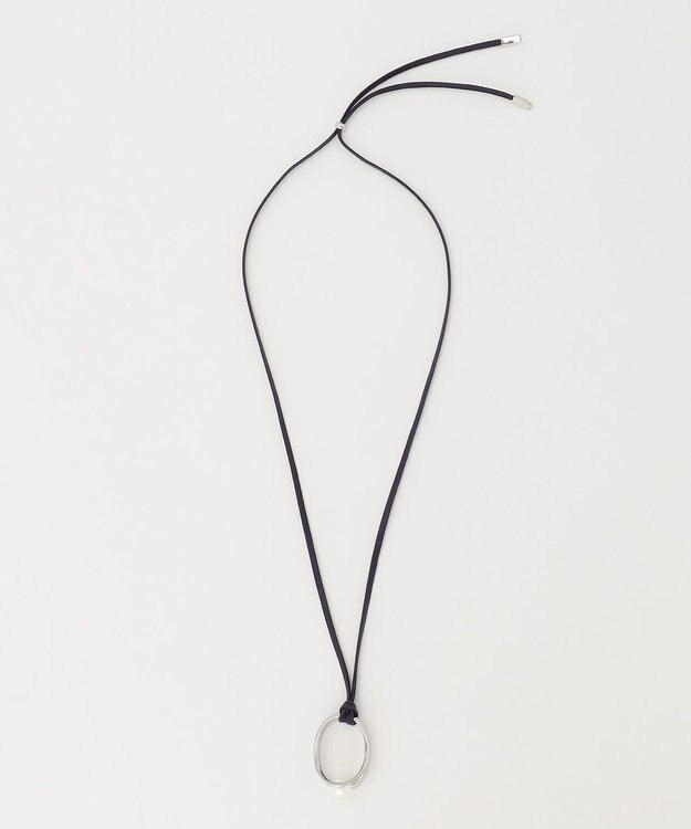 23区 パールリングネックレス シルバー系