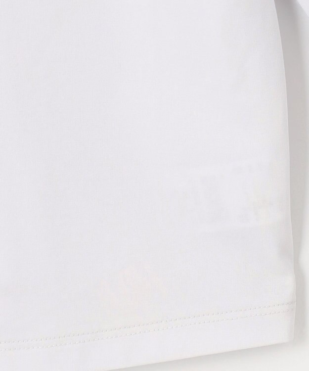 J.PRESS LADIES S 【吸水速乾】プレーティングジャージー ハシゴレース カットソー ライトグレー系