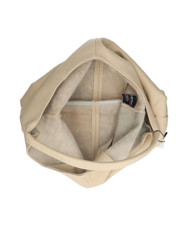 INTER-CHAUSSURES 【ANDREA CARDONE】シュリンクレザーショルダーバッグ オフホワイト