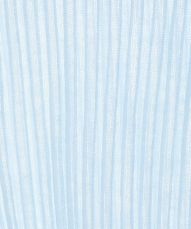 Green Parks シアーリブニット Sax