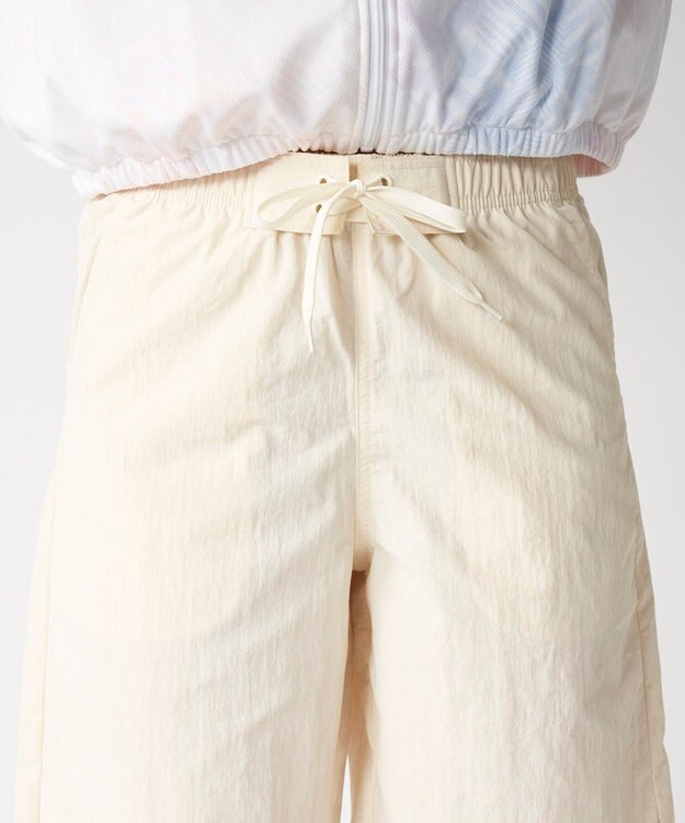 OP／FILA 【FILA/フィラ】ナイロンタスランパンツ オフホワイト