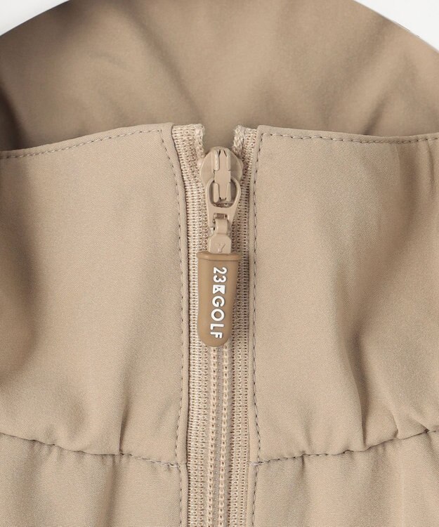 23区GOLF 【WOMEN】【撥水・ストレッチ】デタッチャブル ブルゾン ベージュ系