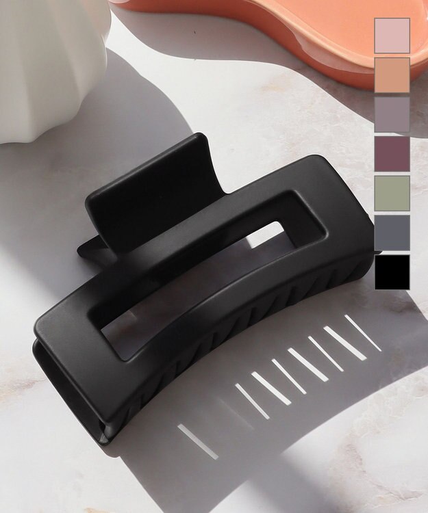 Tiaclasse ヘアクリップ ブラック