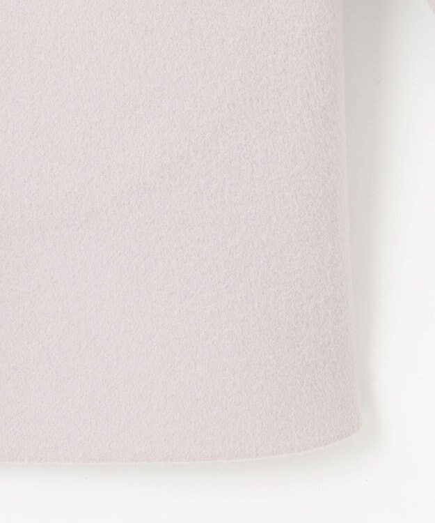 自由区 S ウールリバーダブルブレストコート ライトグレージュ