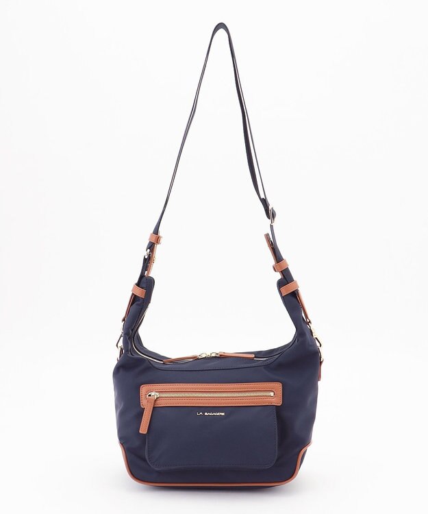 LA BAGAGERIE ループ2WAYショルダーバッグ　SSサイズ ネイビー