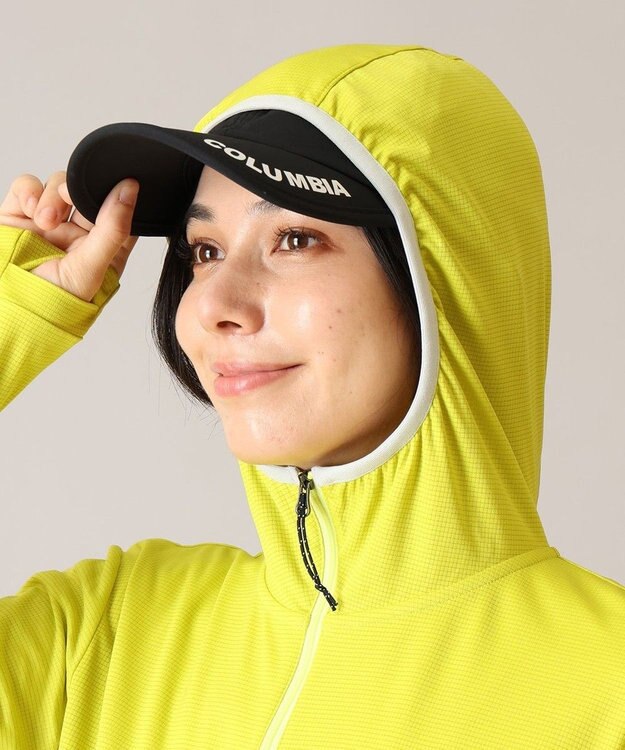 Columbia Columbia/ ウィメンズトレイルラッシュロングスリーブフルジップ /コロンビア Ginkgo