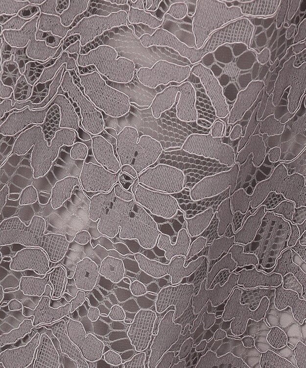 ANY SIS 【洗える】総レース ワンピース ネイビー