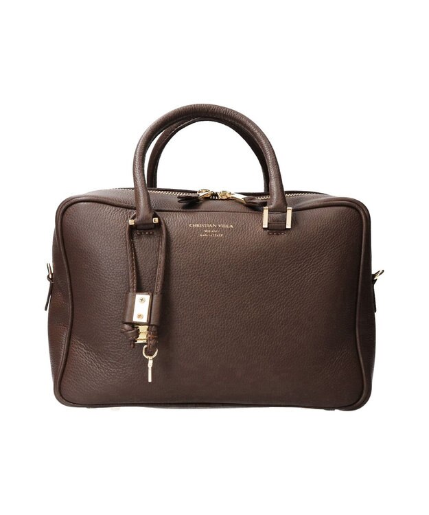 CHRISTIAN VILLA】ベーシックレザーハンドバッグ / INTER-CHAUSSURES