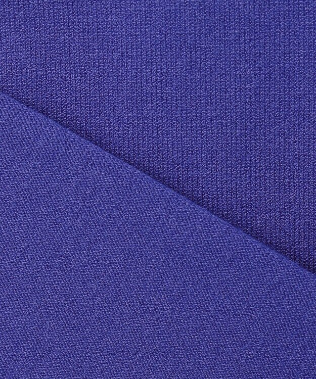 23区 【洗える/吊り干しOK】ヴィスコースストレッチ Vネック ニットカーディガン ブルー系