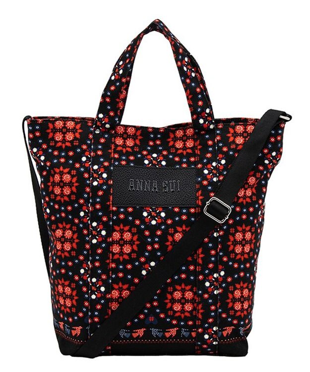ANNA SUI アーカイブトート トートバッグ アカ