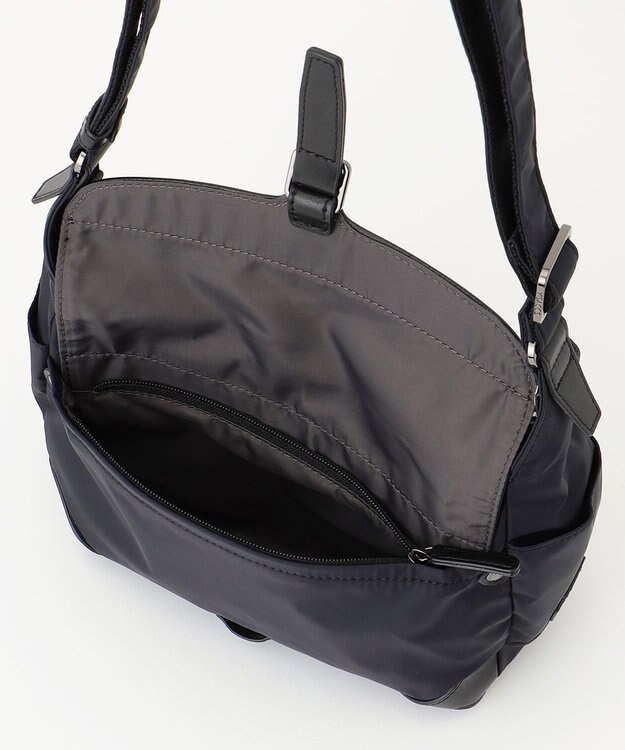 Y'SACCS ミリタリーフラップミニショルダー ブラック