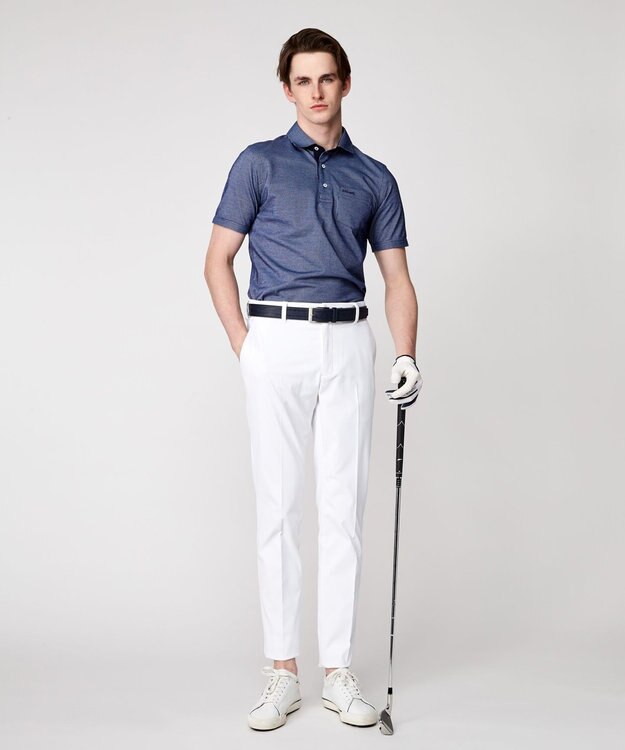 23区GOLF ギフトにもお勧め！【WEB限定】ベーシックポロシャツ ネイビー系