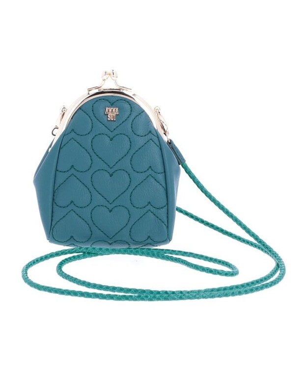 ANNA SUI ハピネス 口金ミニバッグ グリーン