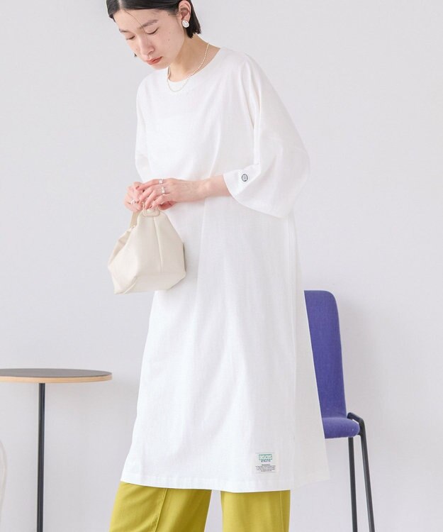 AMERICAN HOLIC DISCUS Tシャツワンピース Off White