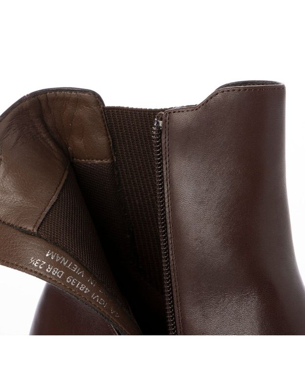 ing <ing>サイドゴアブーツ ダークブラウン