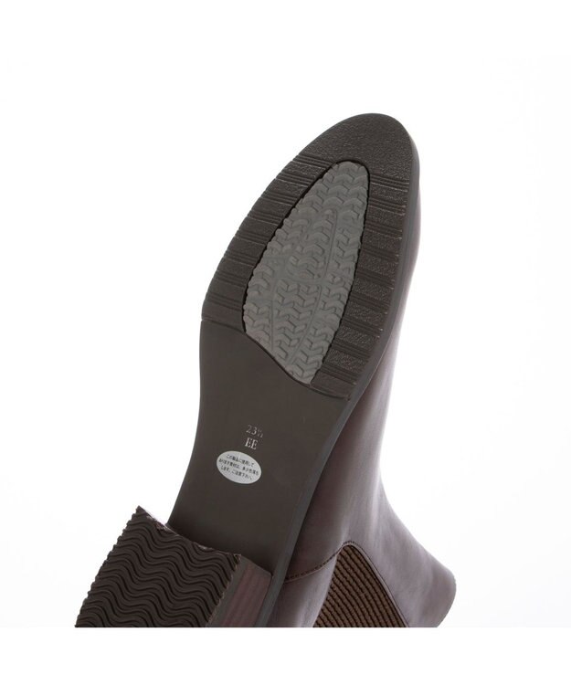 ing <ing>サイドゴアブーツ ダークブラウン