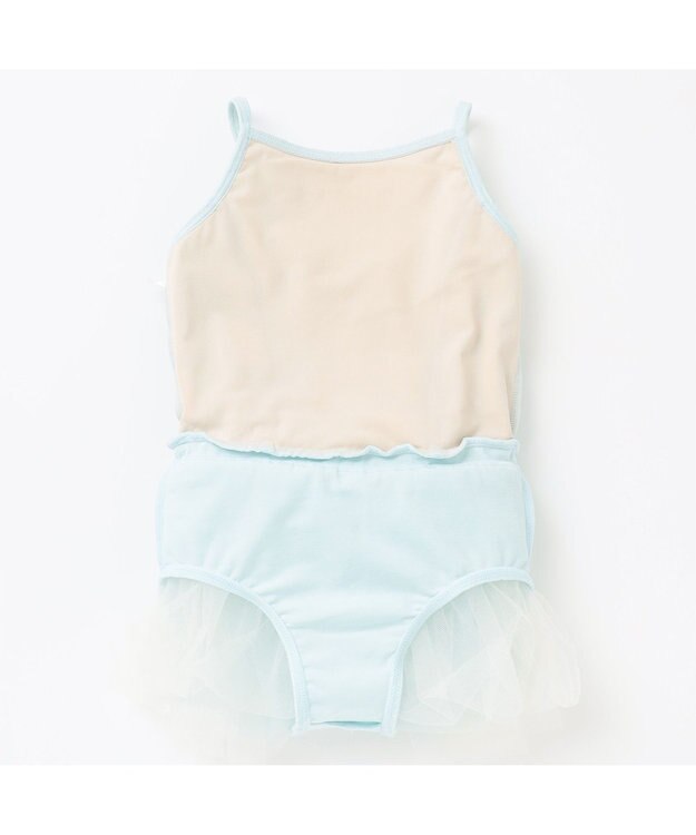 Chacott スカート付レオタード ベビーブルー