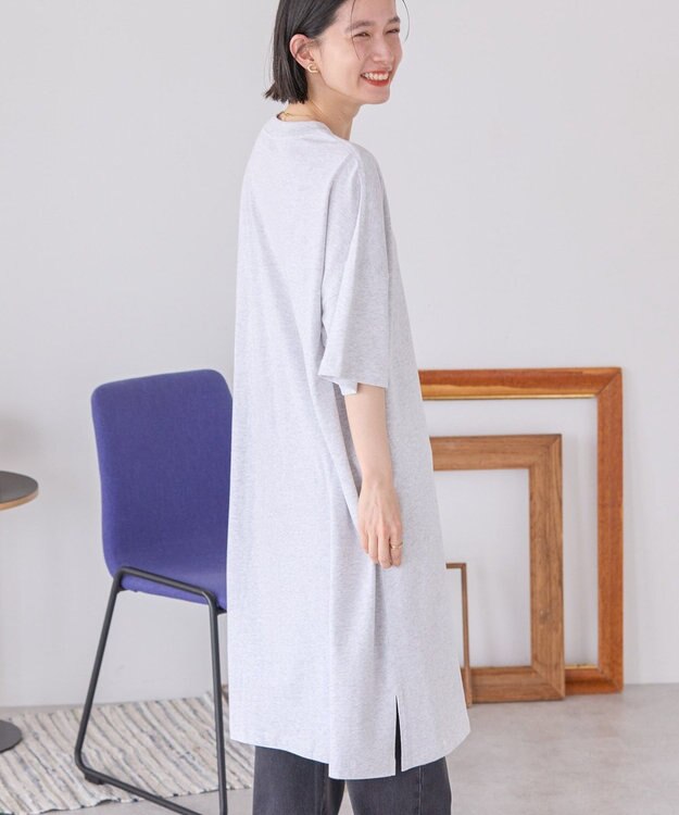 AMERICAN HOLIC DISCUS Tシャツワンピース Oatmeal