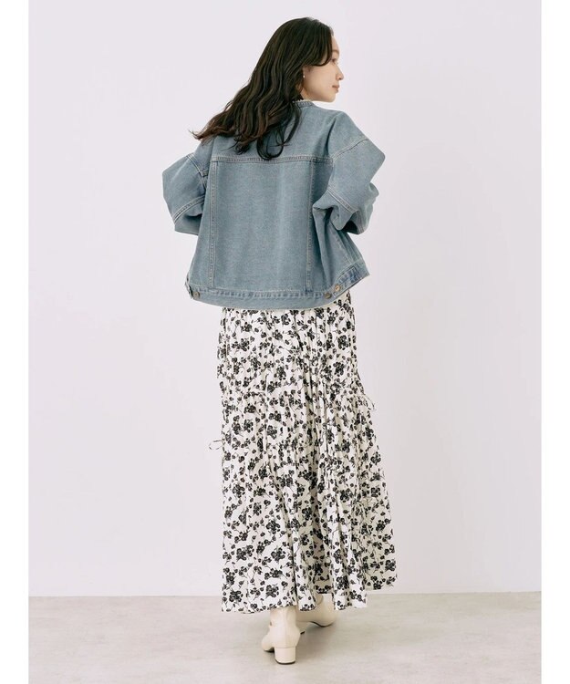 earth music&ecology Ｇジャン Medium Indigo