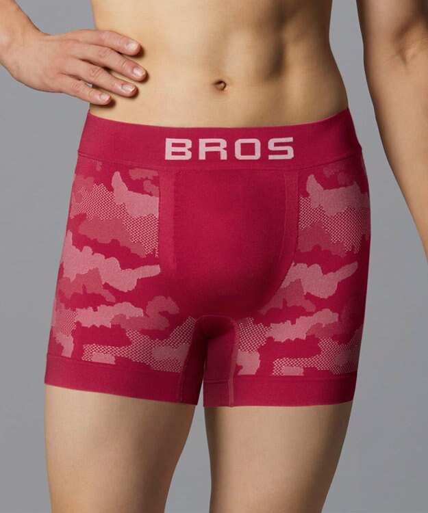 WACOAL MEN ボクサーパンツ 【EVERYDAY BOXER】 吸汗速乾 立体成型 前閉じ 下着 メンズ GT3491 /ブロス バイ ワコールメン レッド