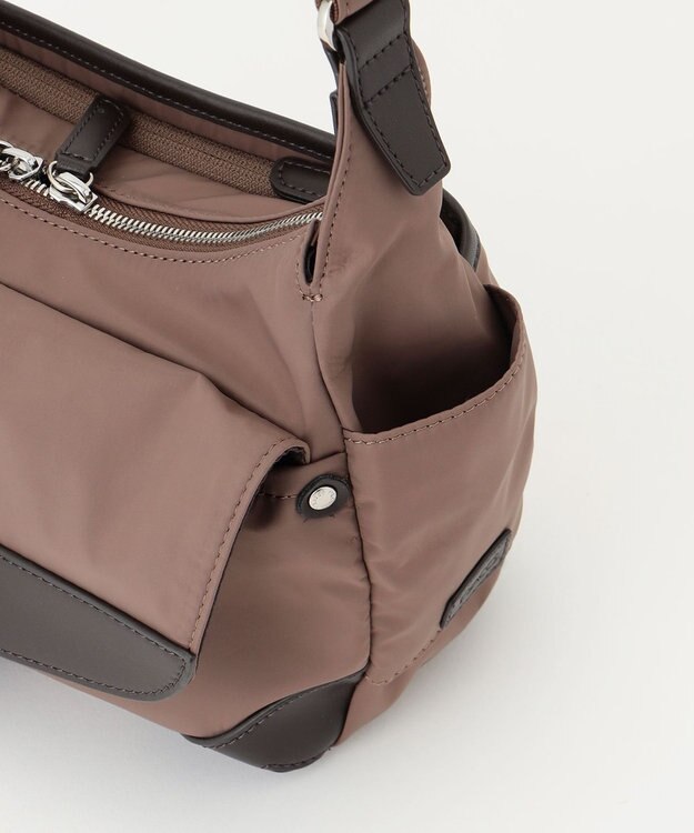 Y'SACCS ミリタリーフラップミニショルダー チョコ