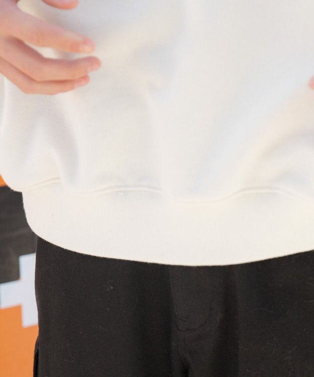 WEGO ヘビーウエイトラインスリーブプルオーバー オフホワイト