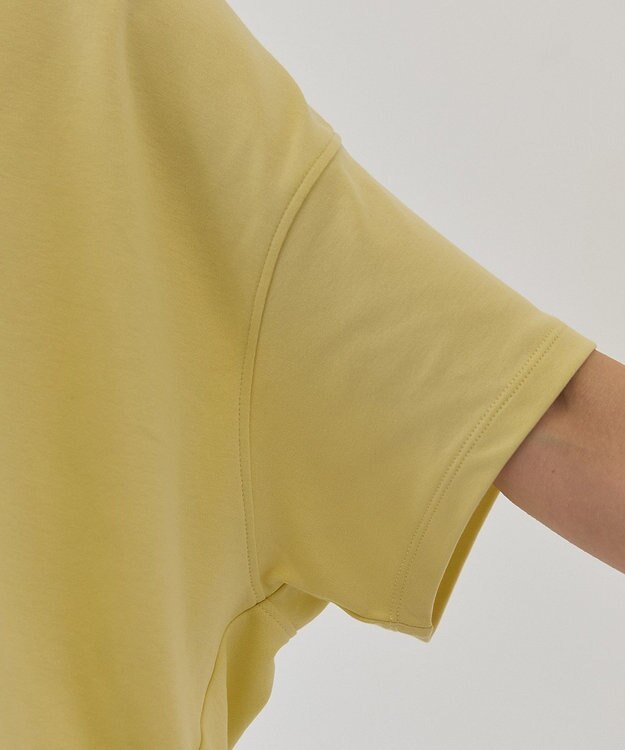 AMERICAN HOLIC 半袖コクーンカットプルオーバー Yellow
