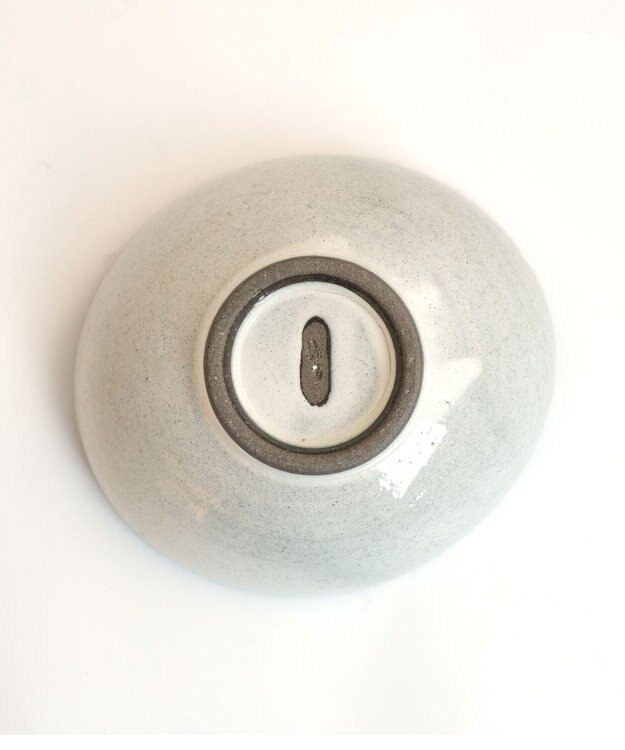 たち吉 【たち吉】粉引彫文取り鉢〈５個〉美濃焼 キナリ