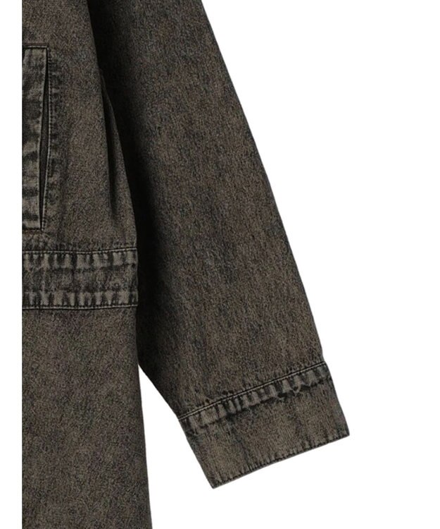 Green Parks ■ＥＳＣＡＲ　デニムジャケットワンピース Brown