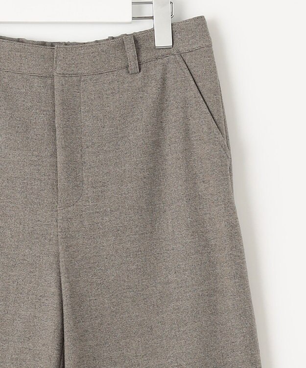 J.PRESS LADIES 【洗える】チェルビック セミワイド パンツ ベージュ系