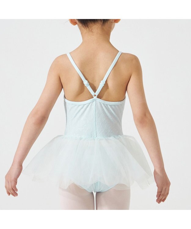 Chacott スカート付レオタード ベビーブルー