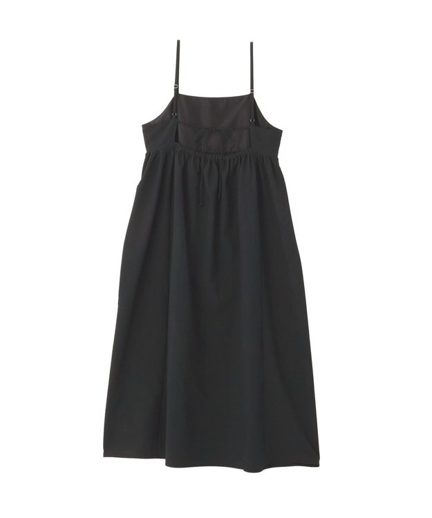 AMERICAN HOLIC 【選べる丈】【イージーケア】サッカーキャミワンピース Black