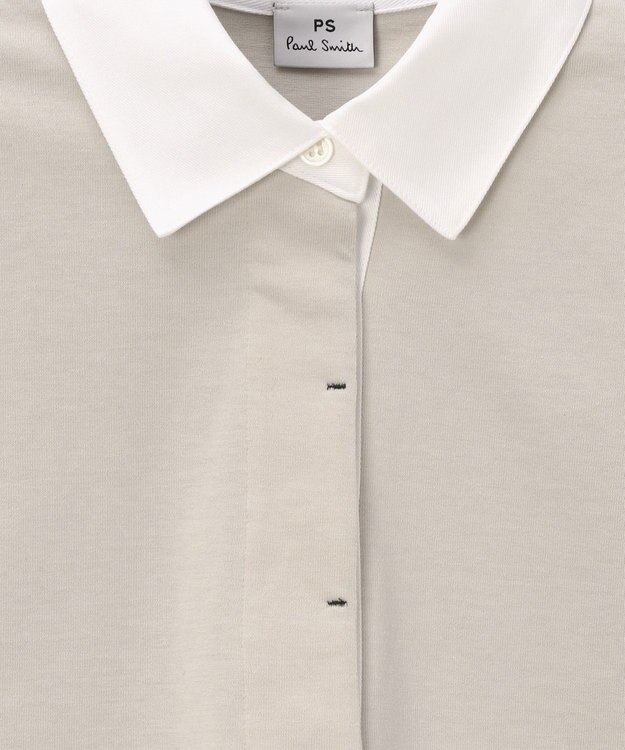 Paul Smith コットン ラガーシャツ エクリュ