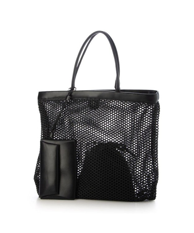 UNBILLION カカトゥ kakatoo / メッシュスクエアバッグ ブラック