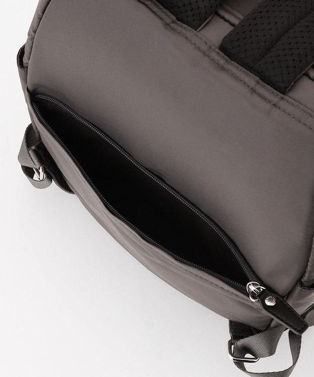 Y'SACCS ポリエステルツイル リュックサック ダークグレー