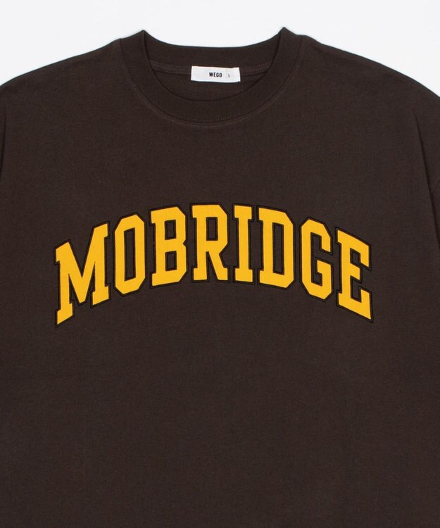 WEGO 【ユニセックス着用ITEM】アクセ付きグラフィックT（SS） ブラウン