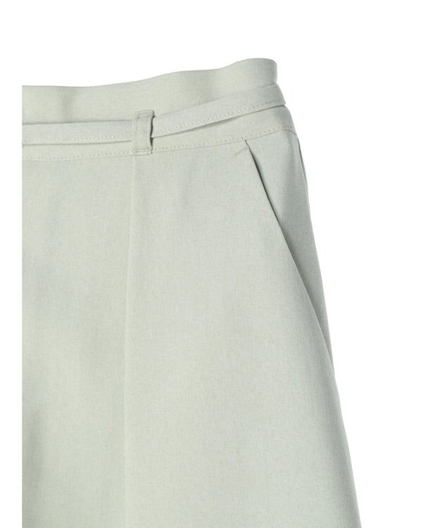 Green Parks 接触冷感　ベルト付ガウチョパンツ Mint