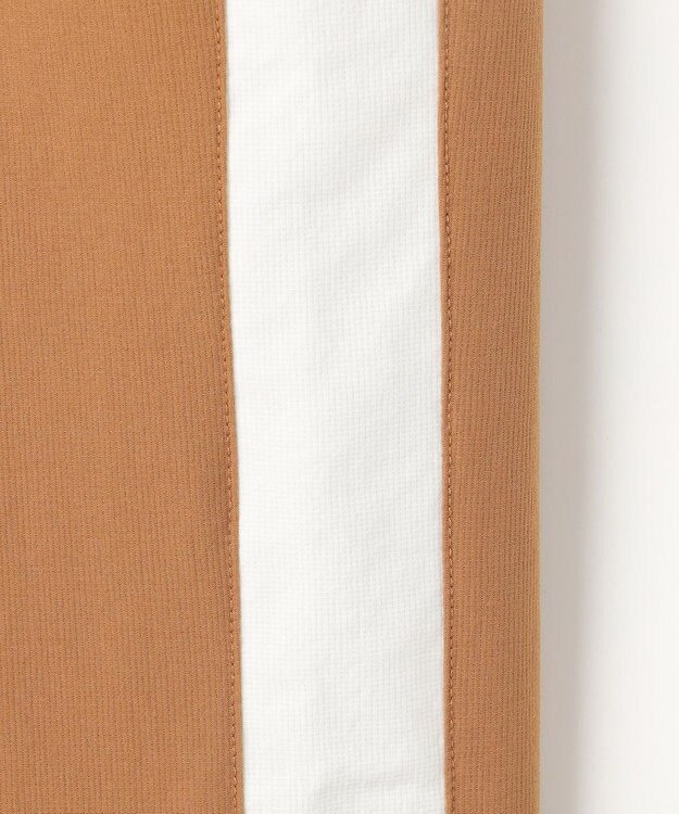 PW CIRCULUS 【WOMEN】サイドラインストレートワイドパンツ ゴルフウェア レディース ベージュ系