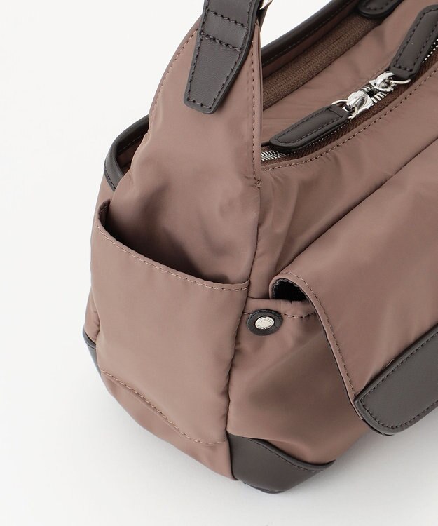 Y'SACCS ミリタリーフラップミニショルダー チョコ