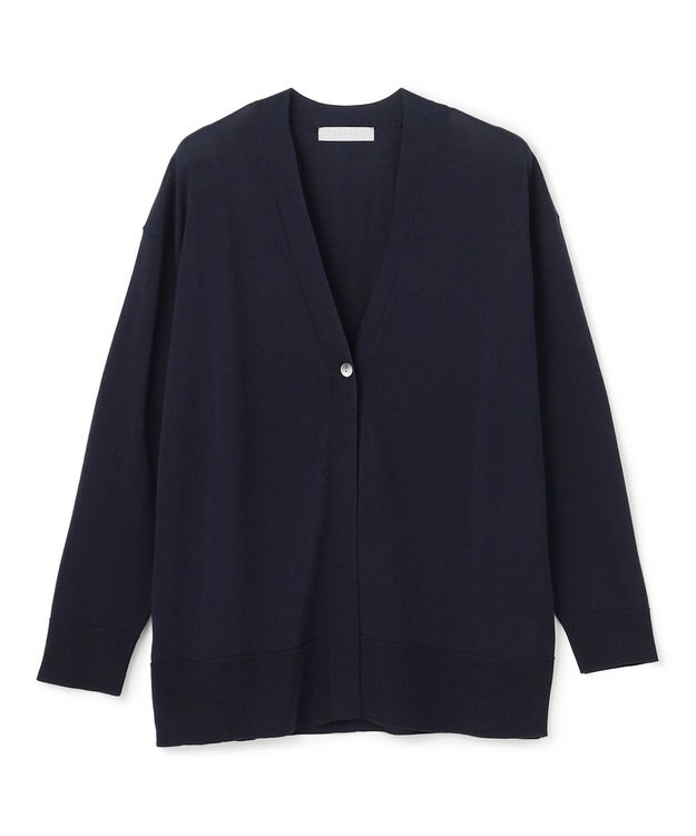UNFILO L 【WEB限定カラー】イージーカーディガン ネイビー