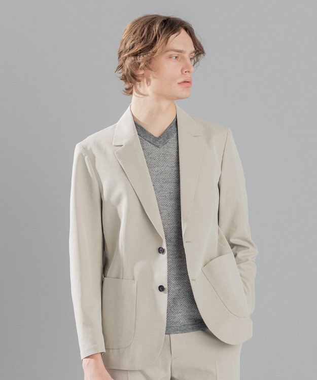 JOSEPH HOMME ハイツイストアイアスギャバ　ジャケット ベージュ系