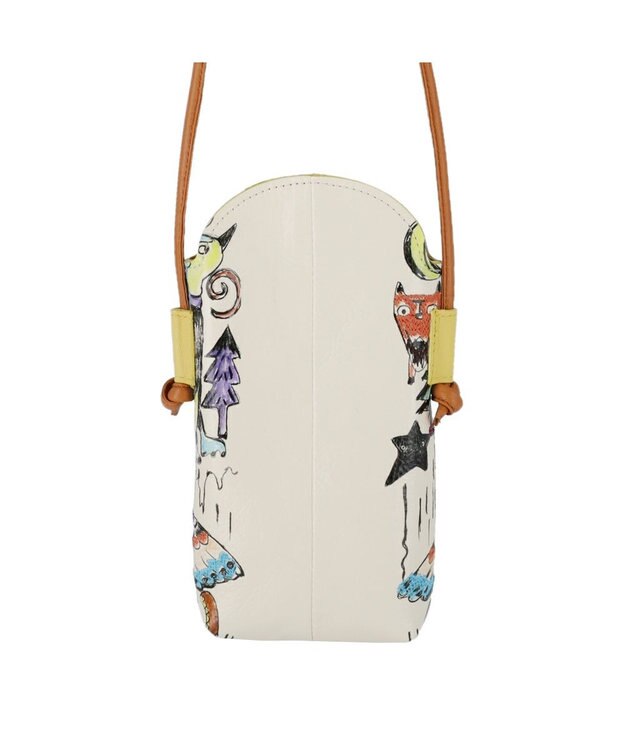 tsumori chisato CARRY ムーンライトアニマル モバイルケース スマホケース スマホショルダー マルチ