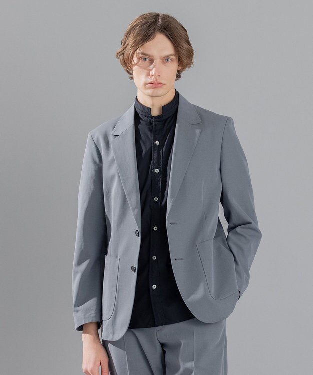 JOSEPH HOMME ハイツイストアイアスギャバ　ジャケット ライトグレー系