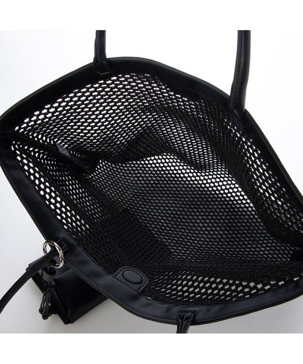 UNBILLION カカトゥ kakatoo / メッシュスクエアバッグ ブラック