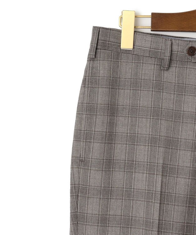 J.PRESS MEN 【J.PRESS MOVING】Albino Torello Viera グレナカートチェック スラックス ブラウン系3