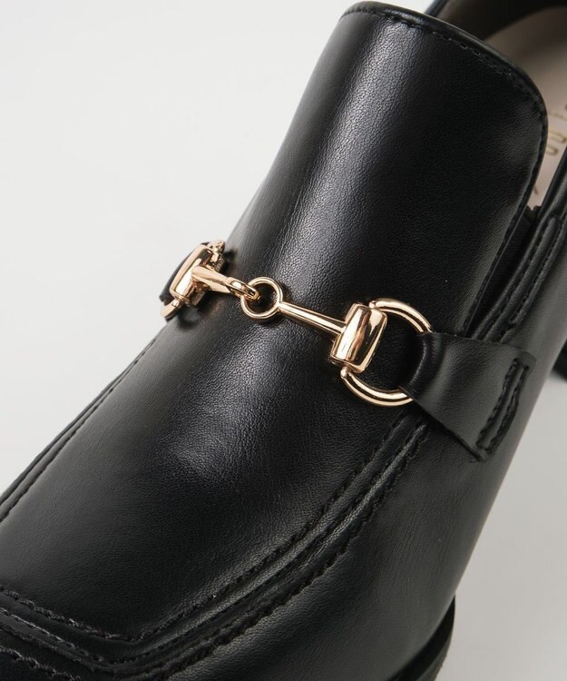 BONTRE 【pied du lapan/ピエドラパン】ヒールビットローファー/50751ZI ブラック