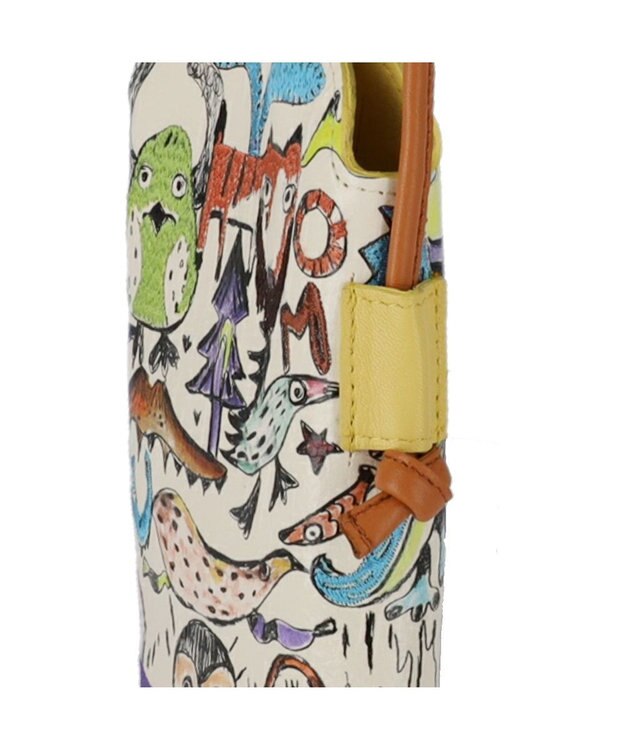 tsumori chisato CARRY ムーンライトアニマル モバイルケース スマホケース スマホショルダー マルチ