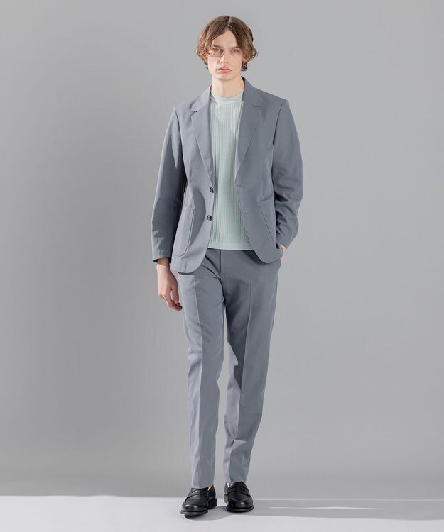 JOSEPH HOMME ハイツイストアイアスギャバ　ジャケット ライトグレー系