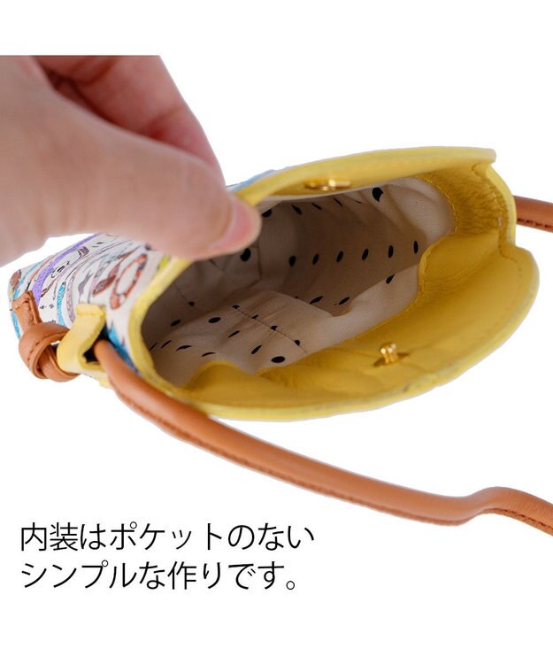 tsumori chisato CARRY ムーンライトアニマル モバイルケース スマホケース スマホショルダー マルチ